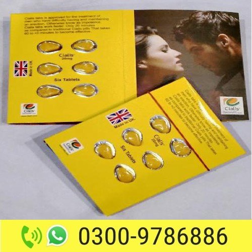  Cialis 6 Tablets Price in Pakistan