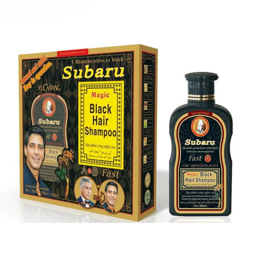 Subaru Dexe Magic Black Hair Shampoo in Pakistan