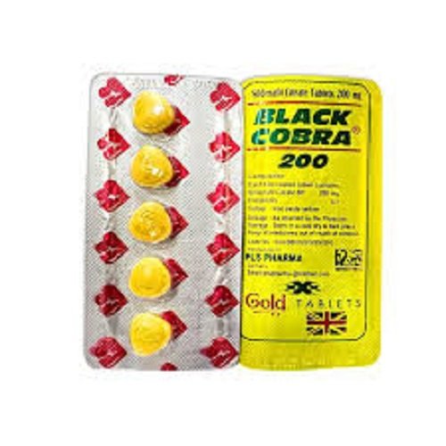 Black Cobra 200 Mg Tablets